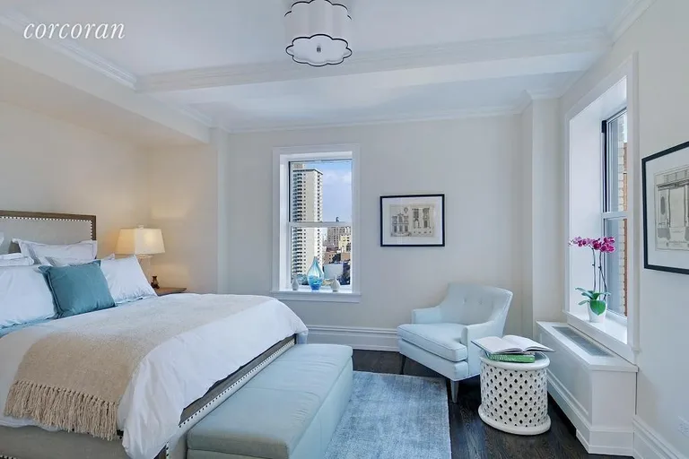 New York City Real Estate | View 165 West 91st Street, 15H | 165 W 91 - 15H Master Bedroom | View 2