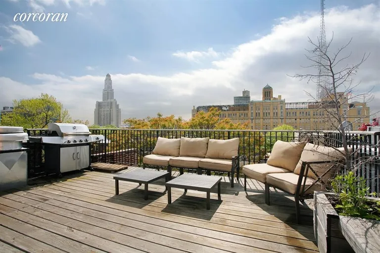 New York City Real Estate | View 10 South Oxford Street, 4 | Roof Deck | View 2