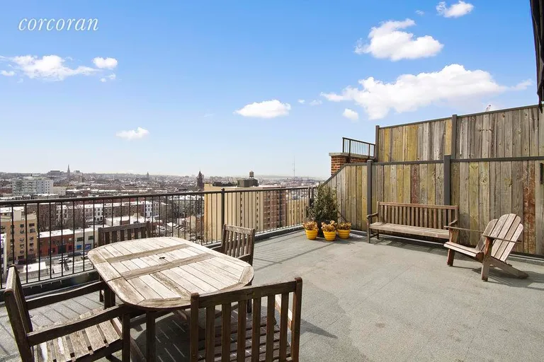 New York City Real Estate | View 535 Dean Street, 907 | Top floor private deck | View 5