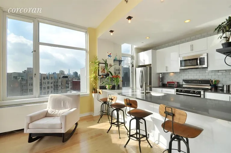 New York City Real Estate | View 1 Powers Street, 602 | Kitchen | View 2