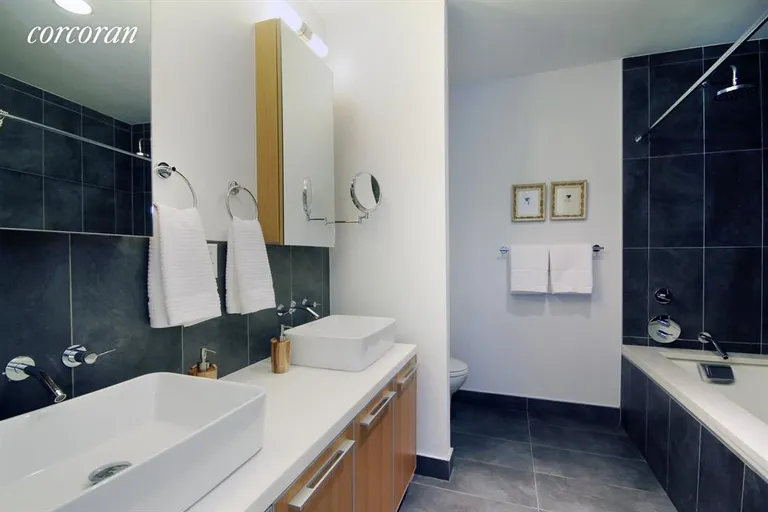 New York City Real Estate | View 70 Berry Street, 4F | Bathroom | View 4