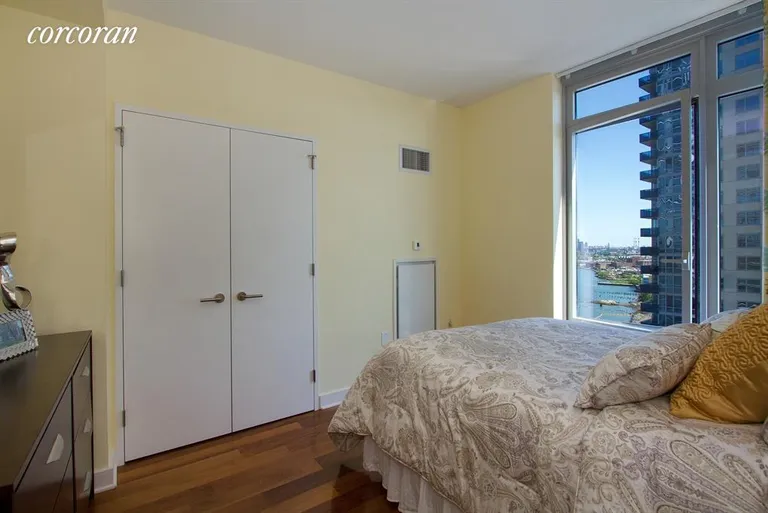 New York City Real Estate | View 2 Northside Piers, 18H | 2nd Bedroom | View 6