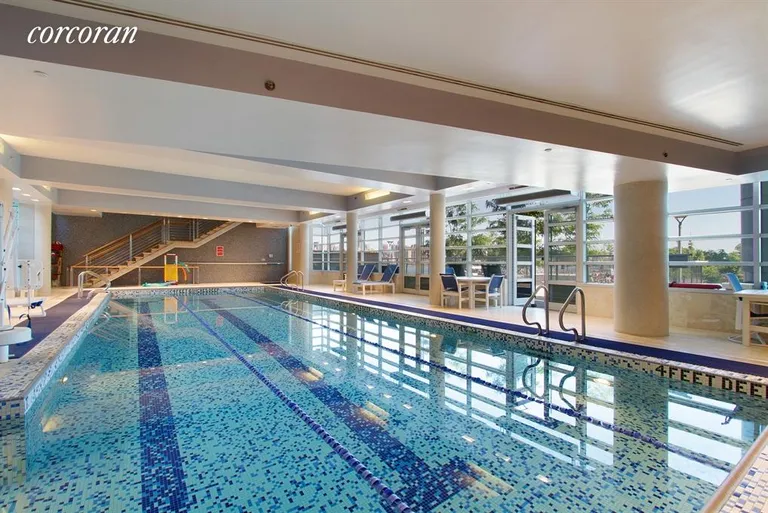New York City Real Estate | View 2 Northside Piers, 18H | Pool | View 8
