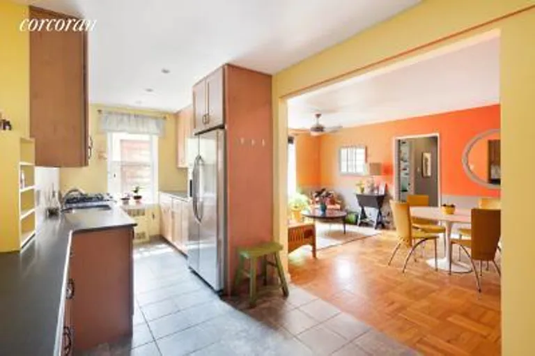 New York City Real Estate | View 200 Congress Street, 1A | Kitchen/Living Room | View 4