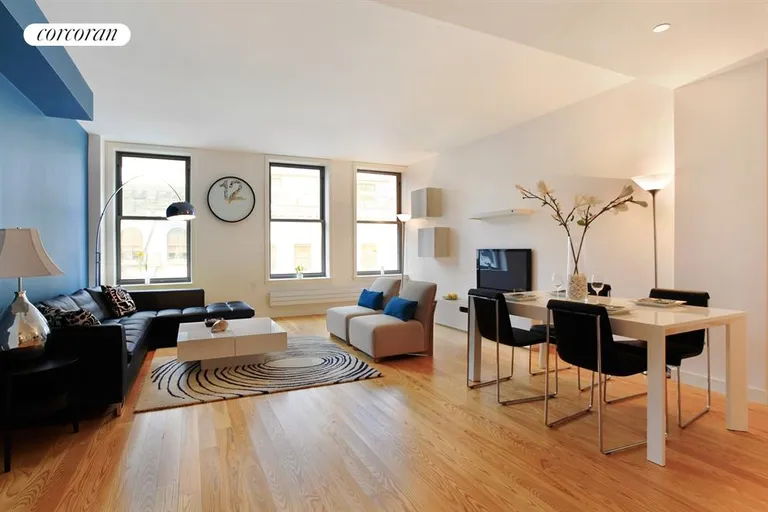 New York City Real Estate | View 77 Reade Street, 6A | Living Room | View 3