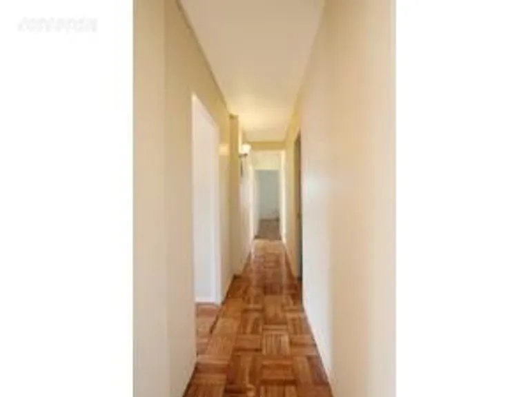 New York City Real Estate | View 205 Clinton Avenue, 8F | Hallway leading to bedrooms | View 5