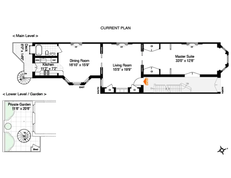 296 Garfield Place, 1 | floorplan | View 9
