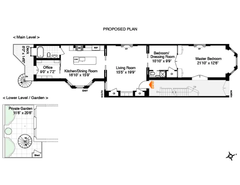 296 Garfield Place, 1 | floorplan | View 10