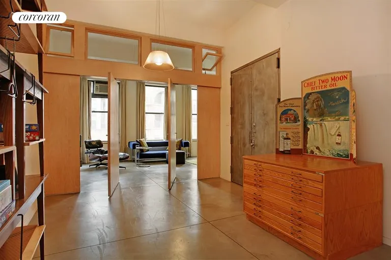 New York City Real Estate | View 46 Great Jones Street, 3-4 | Second living room, 2nd floor, South | View 3