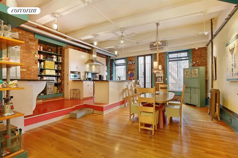 New York City Real Estate | View 46 Great Jones Street, 3-4 | Kitchen / Dining Room | View 5