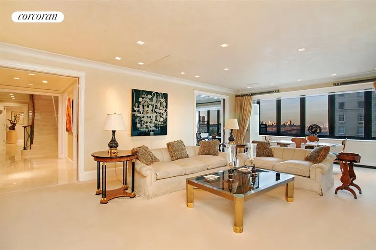 New York City Real Estate | View 785 Fifth Avenue, PH17-18 | Media Room with Views of Central Park | View 7