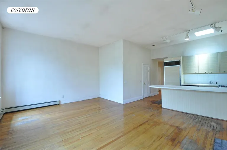 New York City Real Estate | View 47 Remsen Street, 5 | Living/dining room &  kitchen | View 2