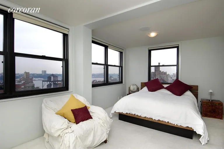New York City Real Estate | View 253 West 73rd Street, PH2D | Master Bedroom w/ windows galore! | View 4