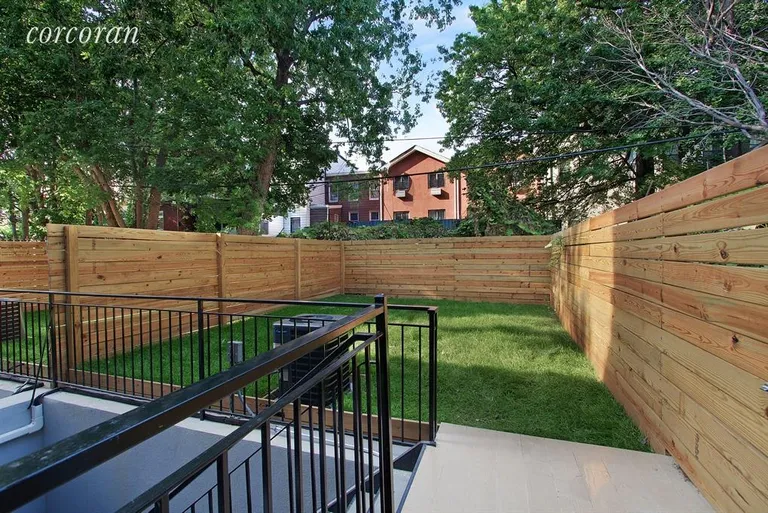 New York City Real Estate | View 165 Madison Street, A | Back Yard | View 10