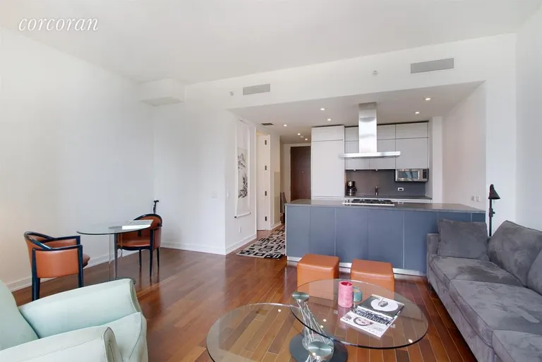 New York City Real Estate | View 101 Warren Street, 9E | Living Room | View 3