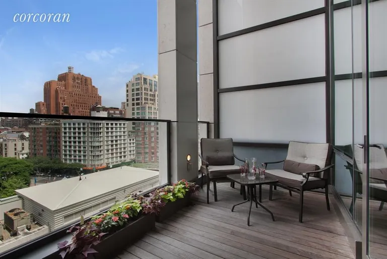 New York City Real Estate | View 101 Warren Street, 9E | Balcony | View 2