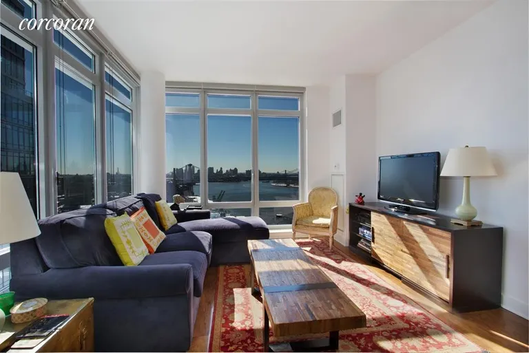 New York City Real Estate | View 2 Northside Piers, 24L | 2 Beds, 2 Baths | View 1