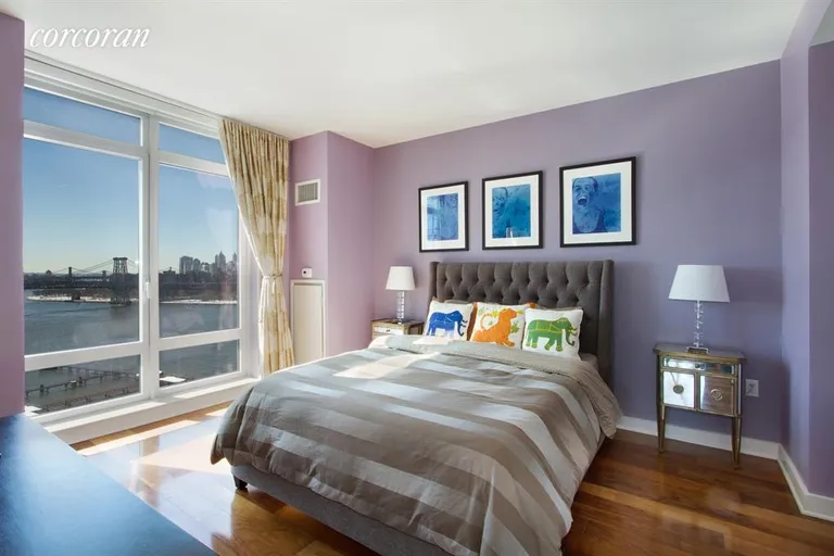 New York City Real Estate | View 2 Northside Piers, 24L | Master Bedroom | View 3