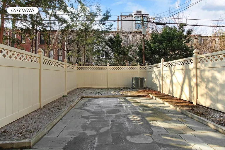 New York City Real Estate | View 482 7th Street, 1 | Back Yard | View 4