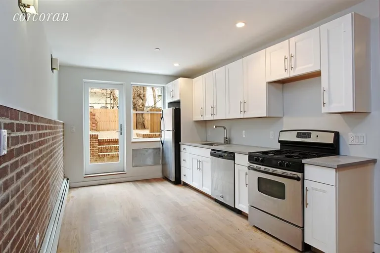 New York City Real Estate | View 109 Butler Street | Garden Kitchen | View 3