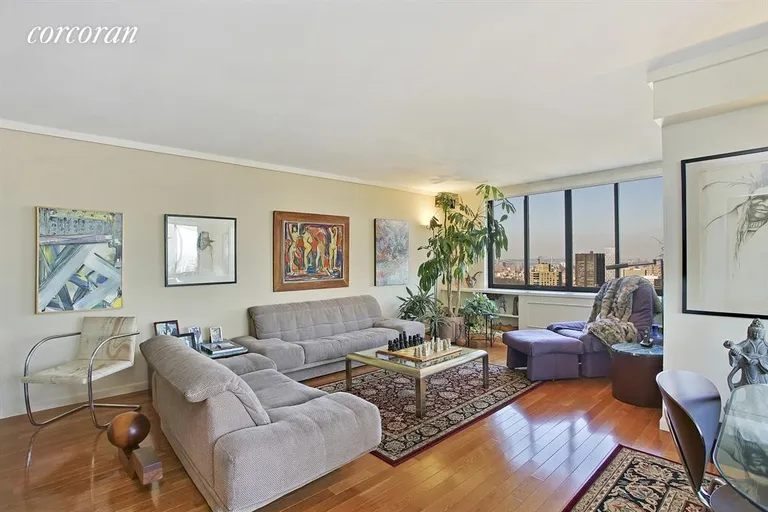 New York City Real Estate | View 115 East 87th Street, 39F | Living Room | View 2