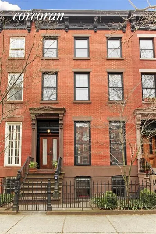 New York City Real Estate | View 230 Bergen Street | Classic Greek/Italianate style brick townhouse | View 6