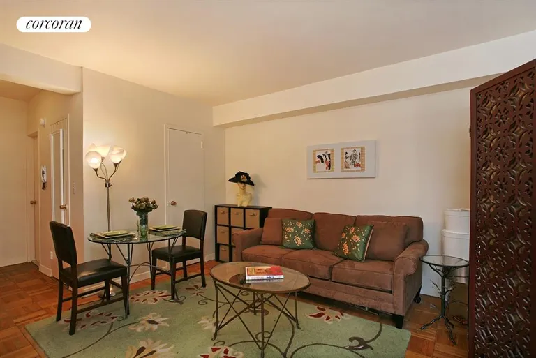 New York City Real Estate | View 15 West 12th Street, 12E | Living Room and Dining Areas | View 5