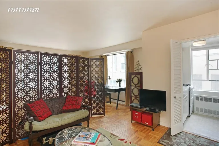 New York City Real Estate | View 15 West 12th Street, 12E | Living Room Area | View 2