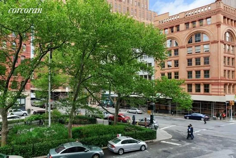 New York City Real Estate | View 168 Duane Street, 2FL | Direct park views | View 6