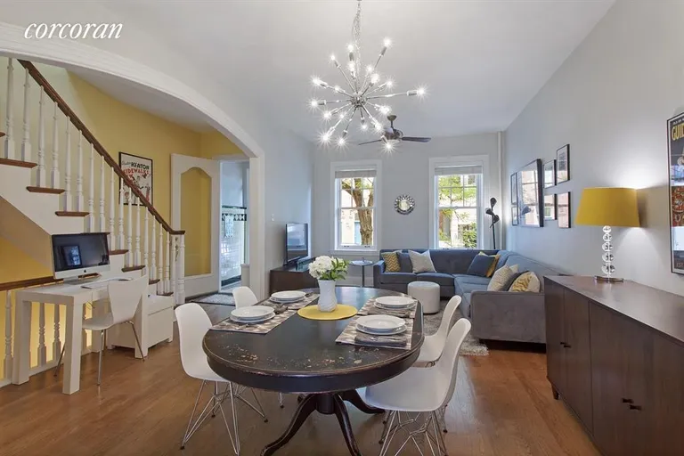 New York City Real Estate | View 10 Wyckoff Street | Bright, open parlor floor | View 2