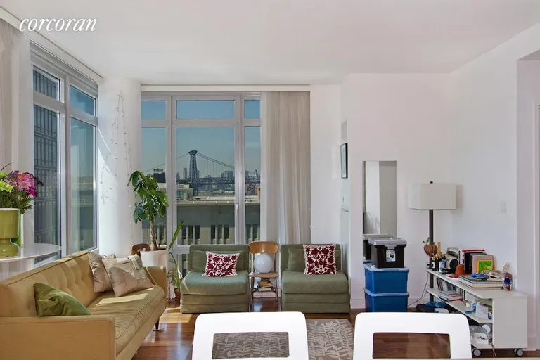 New York City Real Estate | View 2 Northside Piers, 10F | 1 Bed, 1 Bath | View 1