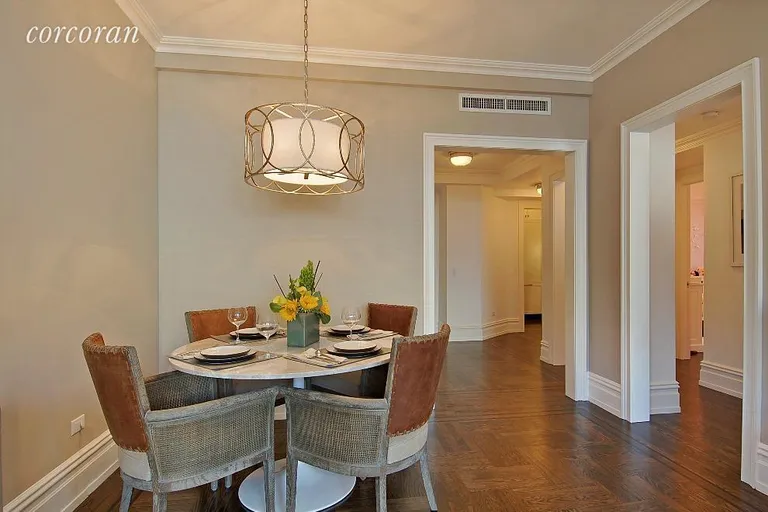 New York City Real Estate | View 165 West 91st Street, 7C | 165 W 91st Street - 7C Dining Room | View 2