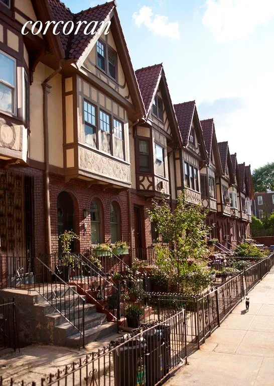 New York City Real Estate | View 17 Chester Court | Chester Court Tudor row houses | View 16