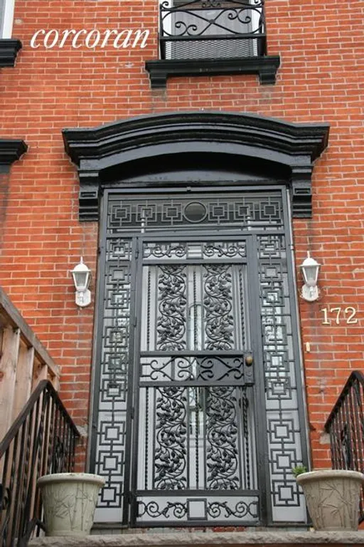 New York City Real Estate | View 172 13th Street | Wrought iron details | View 2