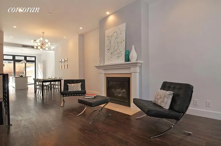 New York City Real Estate | View 288 Sackett Street | with gas fire place | View 3