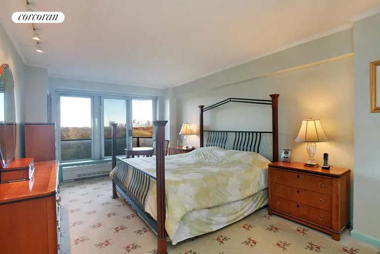 New York City Real Estate | View 210 Central Park South, 10D | Master Bedroom | View 4
