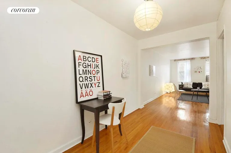 New York City Real Estate | View 243 McDonald Avenue, 6d | Large entry foyer great for home office or dining | View 2