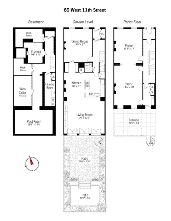 60 West 11th Street | floorplan | View 9