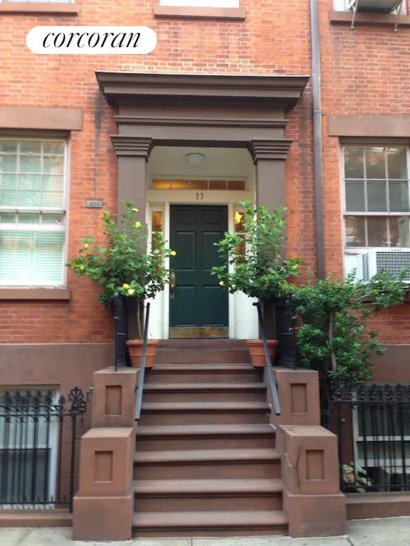 New York City Real Estate | View 77 Horatio Street, 3B | Building Facade in the Summer | View 8