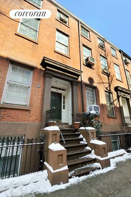 New York City Real Estate | View 77 Horatio Street, 3B | Period 19th-century facade | View 9