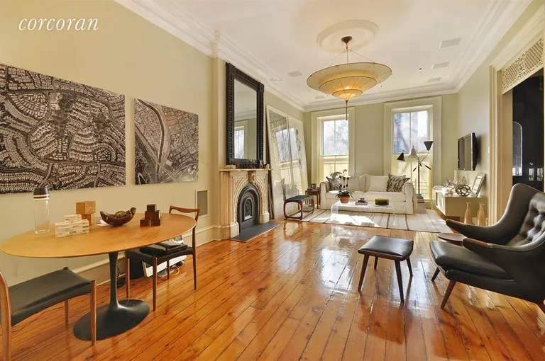 New York City Real Estate | View 179 De Kalb Avenue | Living Room / Dining Room | View 3
