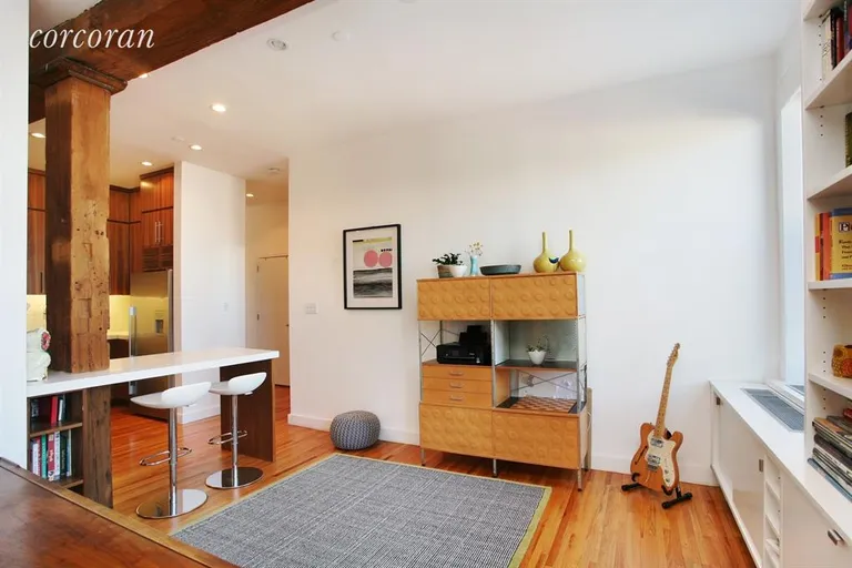 New York City Real Estate | View 29 Tiffany Place, 5EF | Living Room | View 2