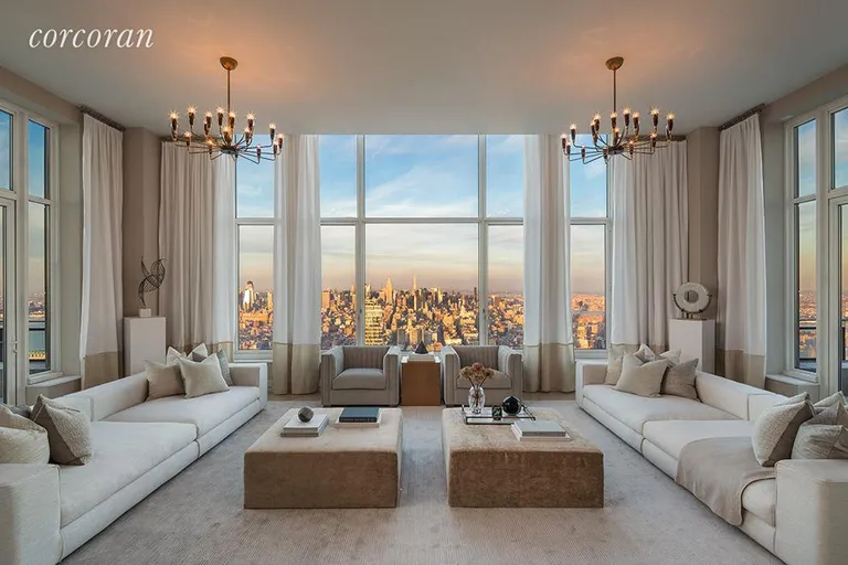 New York City Real Estate | View 30 Park Place, PH82 | 3 Beds, 4 Baths | View 1