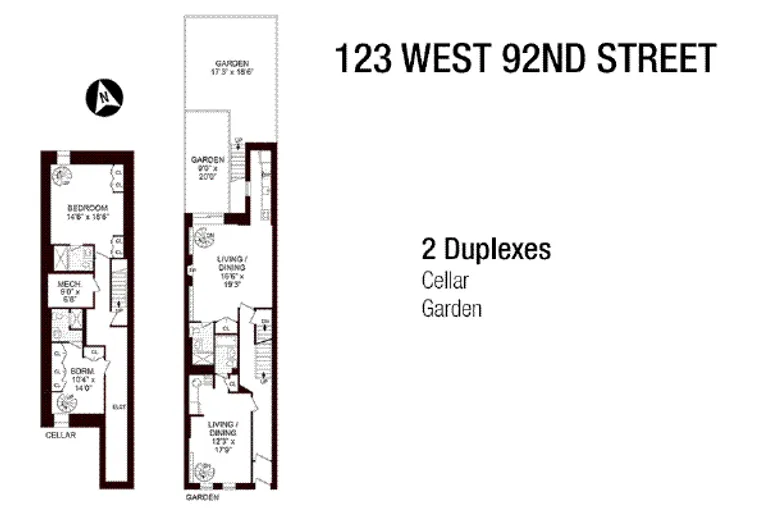 123 West 92nd Street | floorplan | View 19