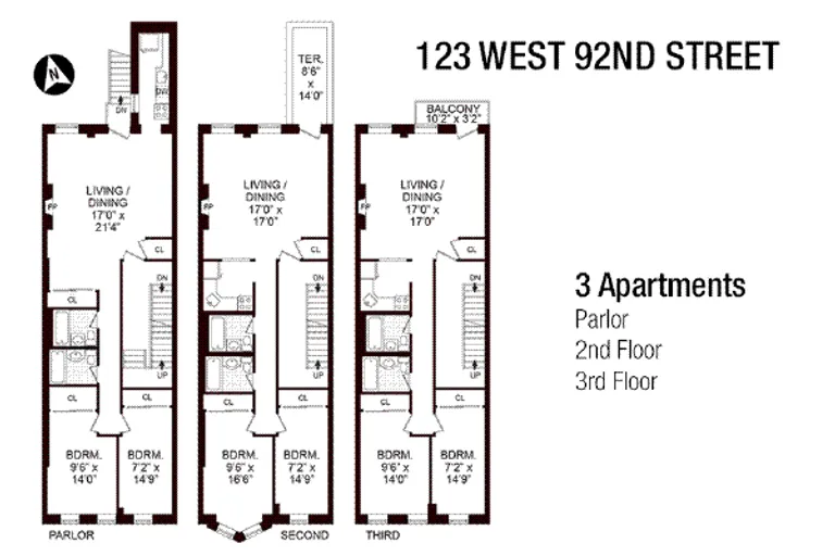 123 West 92nd Street | floorplan | View 20