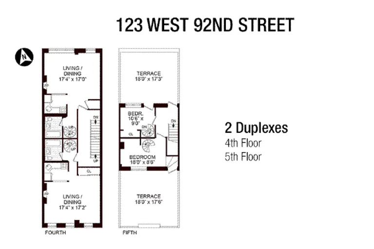 123 West 92nd Street | floorplan | View 21