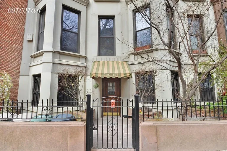 New York City Real Estate | View 799 President Street, 1 | Front View | View 6