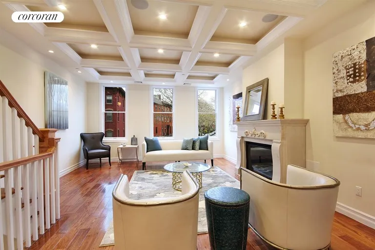 New York City Real Estate | View 284 Saint James Place | Living Room | View 3