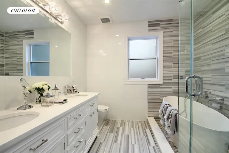 New York City Real Estate | View 284 Saint James Place | Master Bathroom | View 4