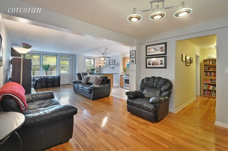 New York City Real Estate | View 525 Ocean Parkway, 2B | 3 Beds, 2 Baths | View 1